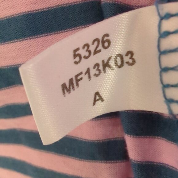 Peter Millar Polo Shirt Men's Size M Pink Striped - Picture 8 of 11